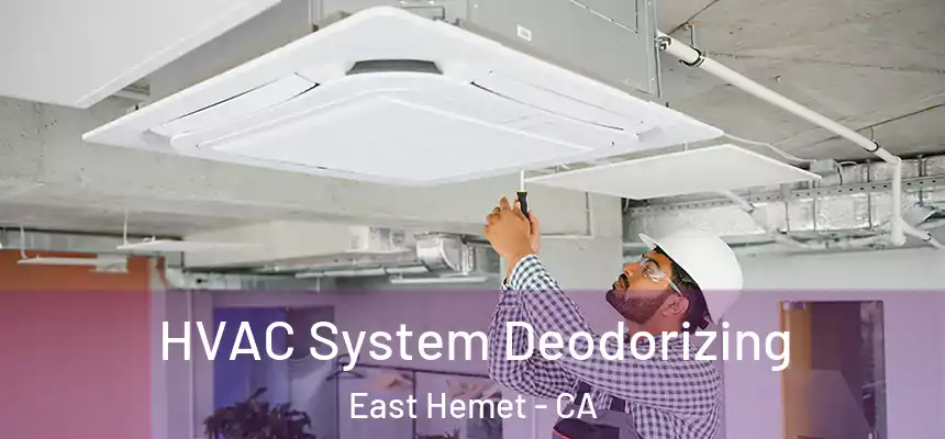  HVAC System Deodorizing East Hemet - CA